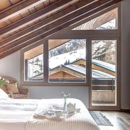 Penthouse Zen Zermatt, 100m From Lift And Piste 公寓 采尔马特